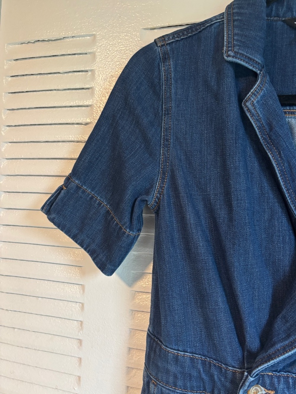 Joe Fresh Denim Jumpsuit – Size 0 | Chic Wide Leg One Piece - Picture 7 of 14